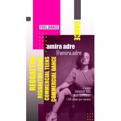 COMMERCIAL DANCE - Amira Adre - JUEVES 19:00hs - Intermedio - Paraguay 1589