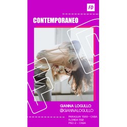CONTEMPORANEO - Gianna Logullo - LUNES 10hs - Principiante - Paraguay 1589
