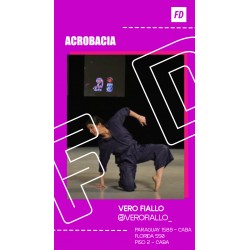 ACROBACIA - Vero Fiallo - MARTES 11:30hs - Open Level - Florida 550