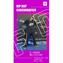 HIP HOP - S - Castle - JUEVES 18:30hs - Open Level - Paraguay 1589