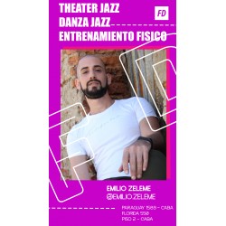 THEATER JAZZ - Emilio Zeleme - VIERNES 11:30hs - Intermedio - Paraguay 1589