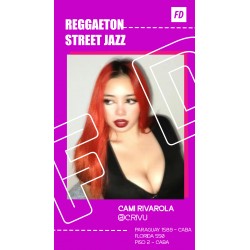 STREET JAZZ - Camila Rivarola - VIERNES 18:30hs - Principiante - Paraguay 1589