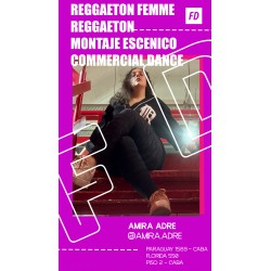 COMMERCIAL TEENS (7 A 9 AÑOS) - Amira Adre - JUEVES 17:30hs - Open Level - Paraguay 1589