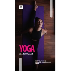 YOGA - Natalia Lopez - VIERNES 19:00hs - Principiante - Paraguay 1589