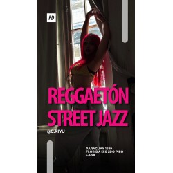 REGGAETON - Cami Rivarola - MARTES 11:30hs - Principiante - Paraguay 1589