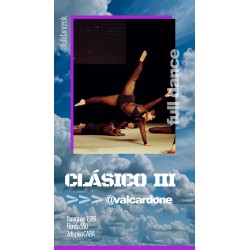 DANZA CLÁSICA - Valerie Cardone - MARTES 20:30hs - Avanzado - Florida 550