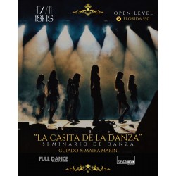 "LA CASITA DE LA DANZA" - SEMINARIO - Maira Marin - Viernes 17/11 - 18HS - Open Level - Florida 550